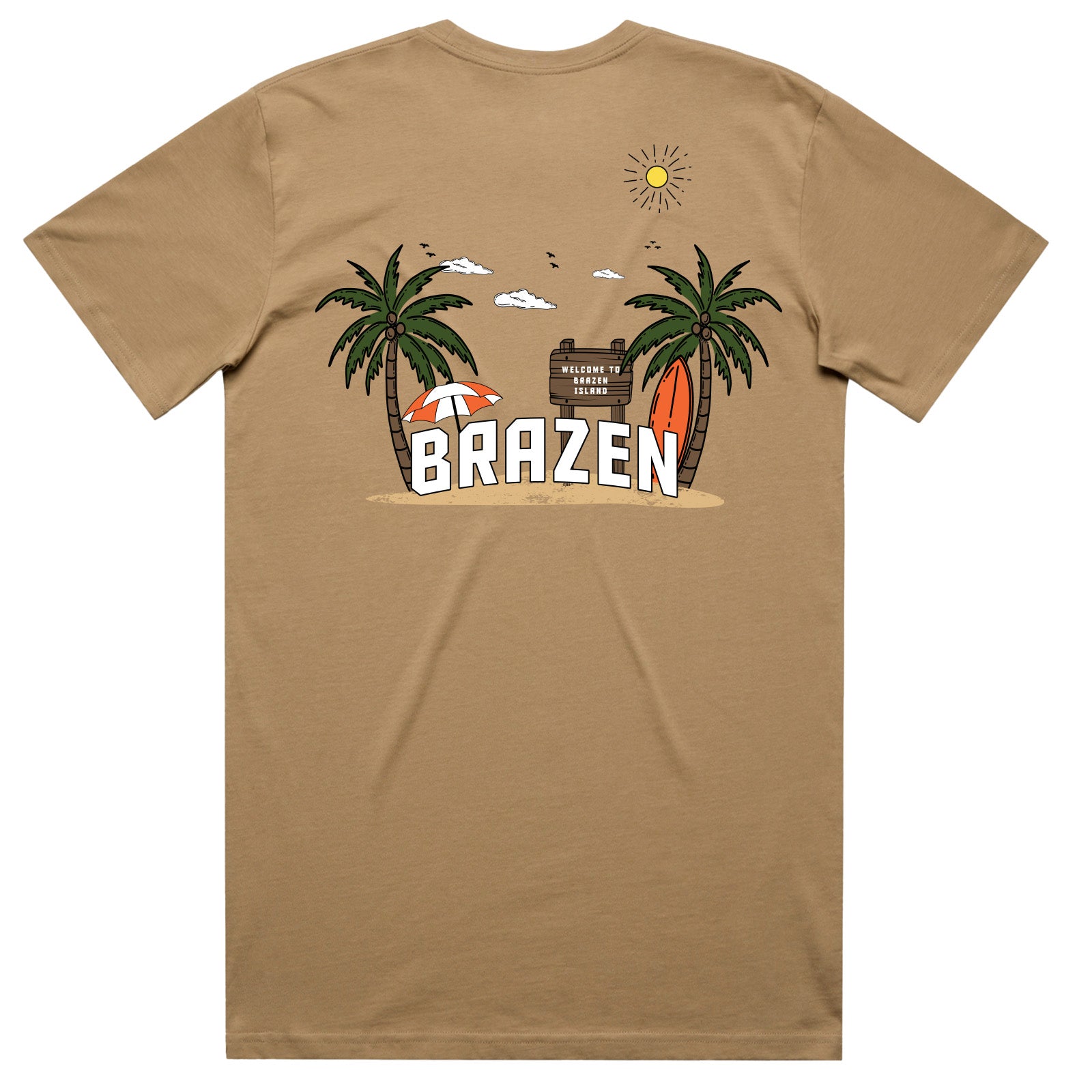 Palm Tree Tee 2.0 – Just Brazen