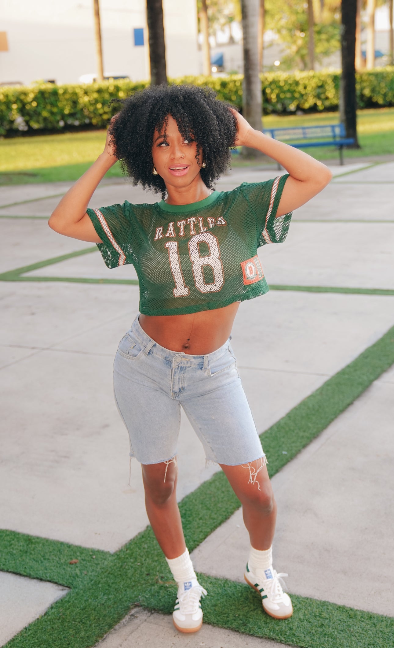 Lady Rattler Cropped Jersey – Just Brazen