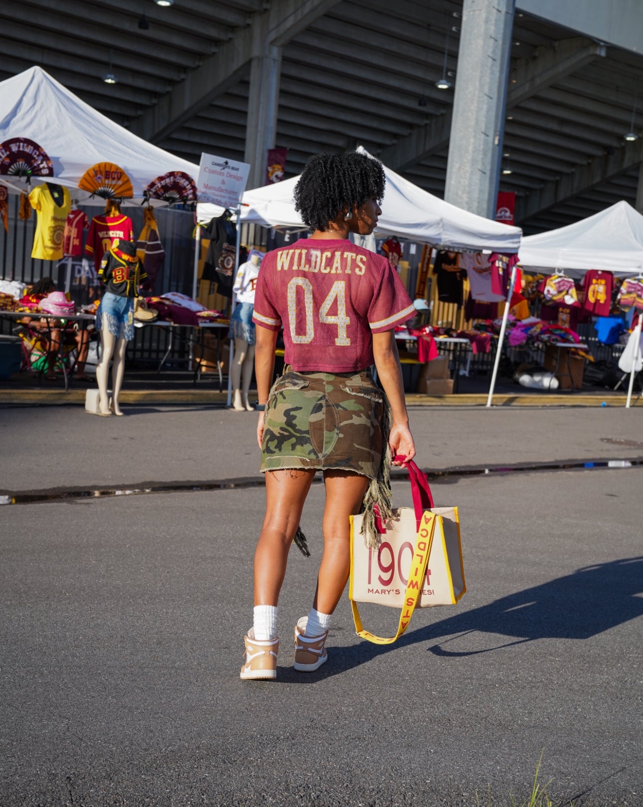 Wildcats Cropped Jersey