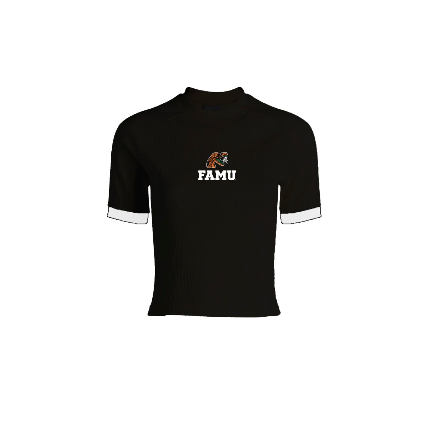 Famu Ribbed Ringer Tee