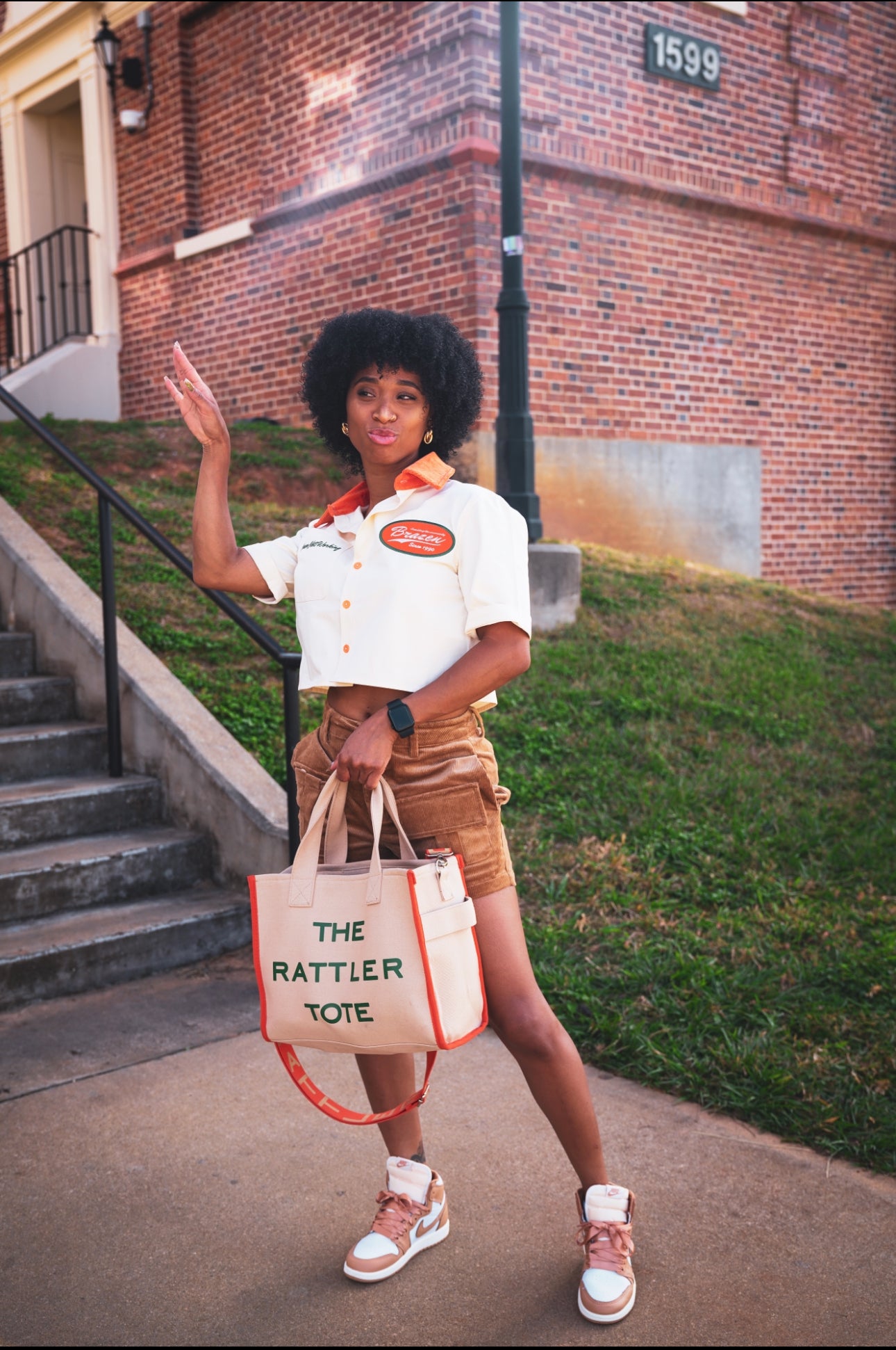Rattler Cropped Work Shirt – Just Brazen