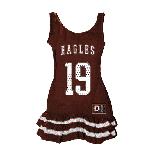 eagles jersey dress NFL Gameday Outfit Ideas for Fans printed graphics bring a touch of Eagles spirit to their game day look. Women's G-III 4Her by Carl