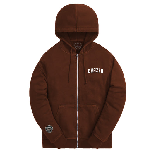 Brazen Puff Zip Up Hoodie